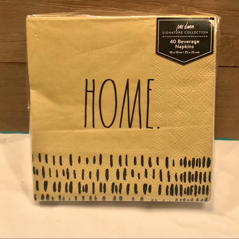 Rae Dunn Home Beverage Napkins